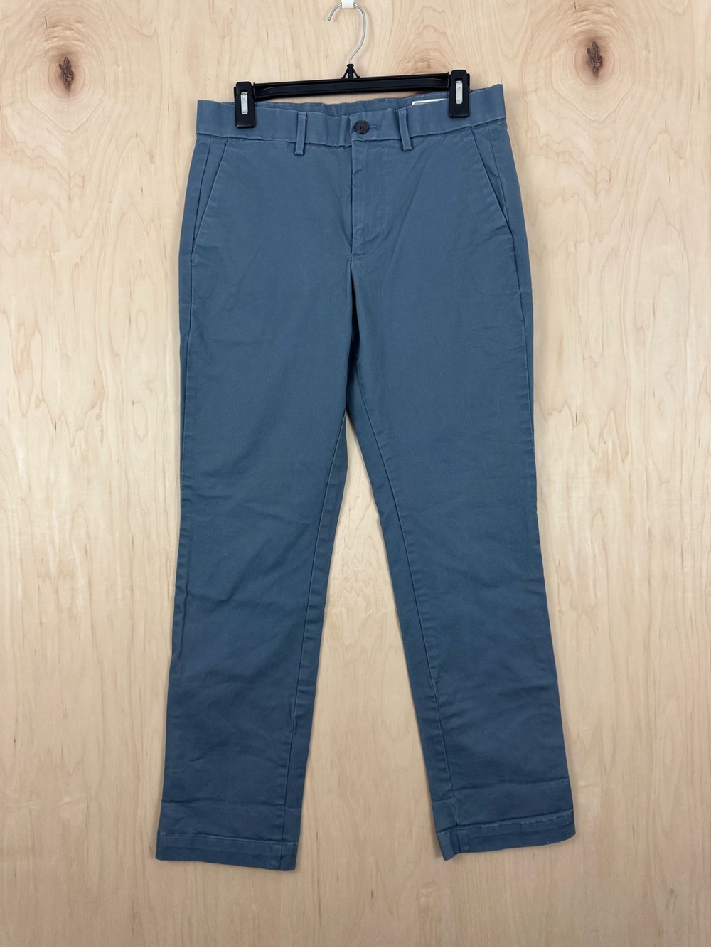 GAP Men’s Straight Leg Chino Pants Blue Stretch Cotton Twill Size 30